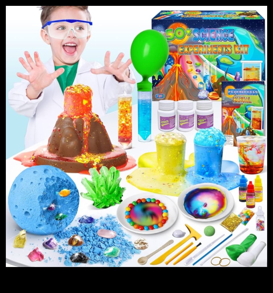 Crafty Kids' Science Lab: Genç Kaşifler İçin Heyecan Verici Deneyler