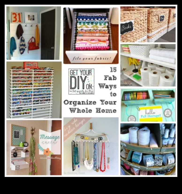 DIY Crafts ev organizasyonunuzu geliştirebilir mi?