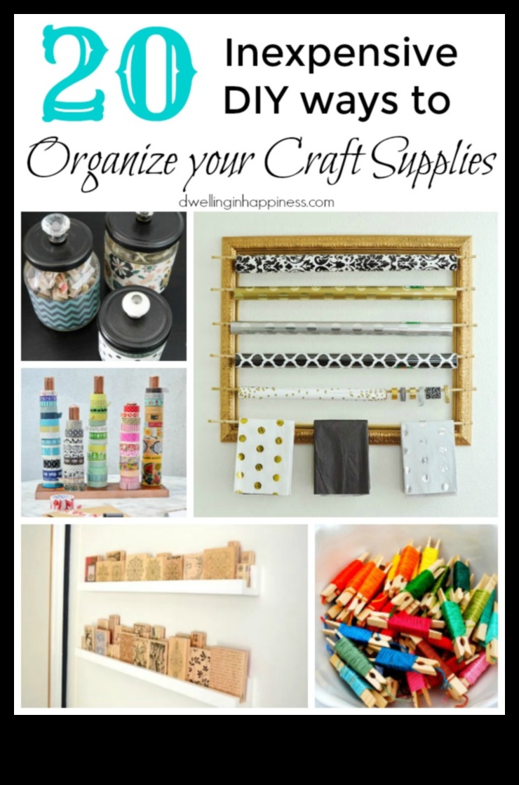 DIY Crafts ev organizasyonunuzu geliştirebilir mi?